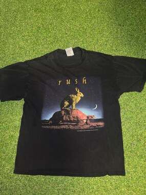 Vintage 1993 Rush Counterparts Concert Tour T-Shirt